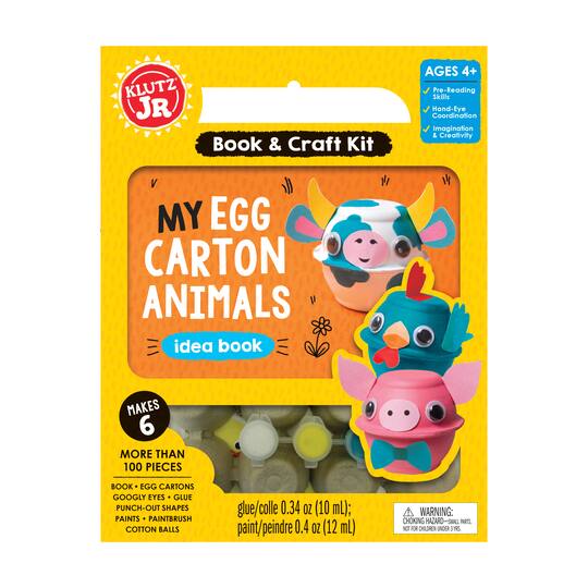 Klutz Jr. My Egg Carton Animals